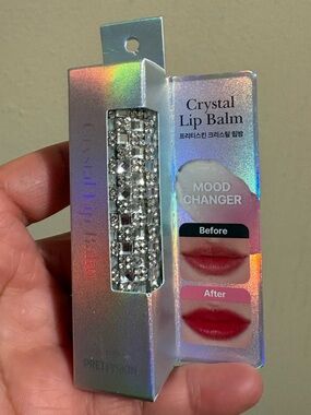 Crystal Lip Balm - Silver Mood Changer Brand New Factory Sealed. Never Opened